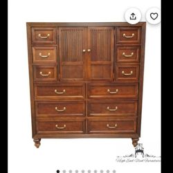 Stanley Furniture Cherry Squires Door Chest