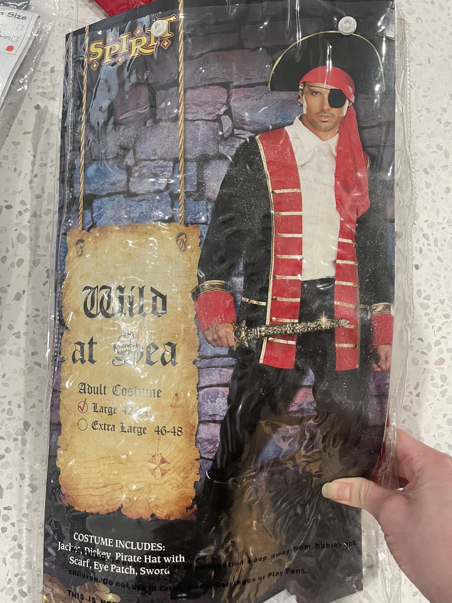 Pirate Adult Men’s Costume
