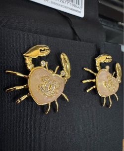 Crab earrings