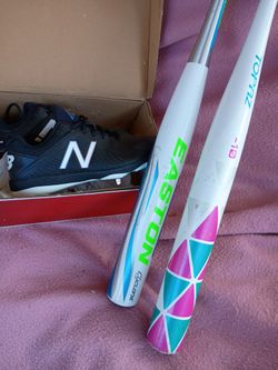 Softball Bats , Cleats