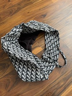 Stunning Monogram Pet Sling Carrier 