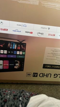75 inch Lg brand new in box never used