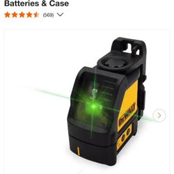 Dewalt Cross line leveler