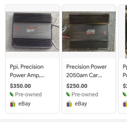 RARE! old School Precision Power Amp