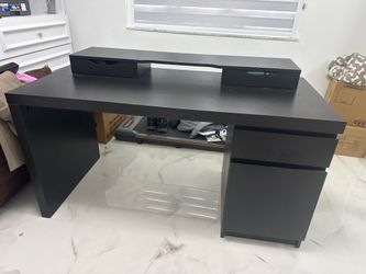 IKEA brand new black desk