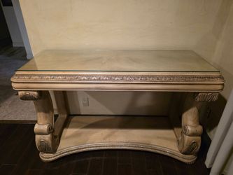 Console  solid wood