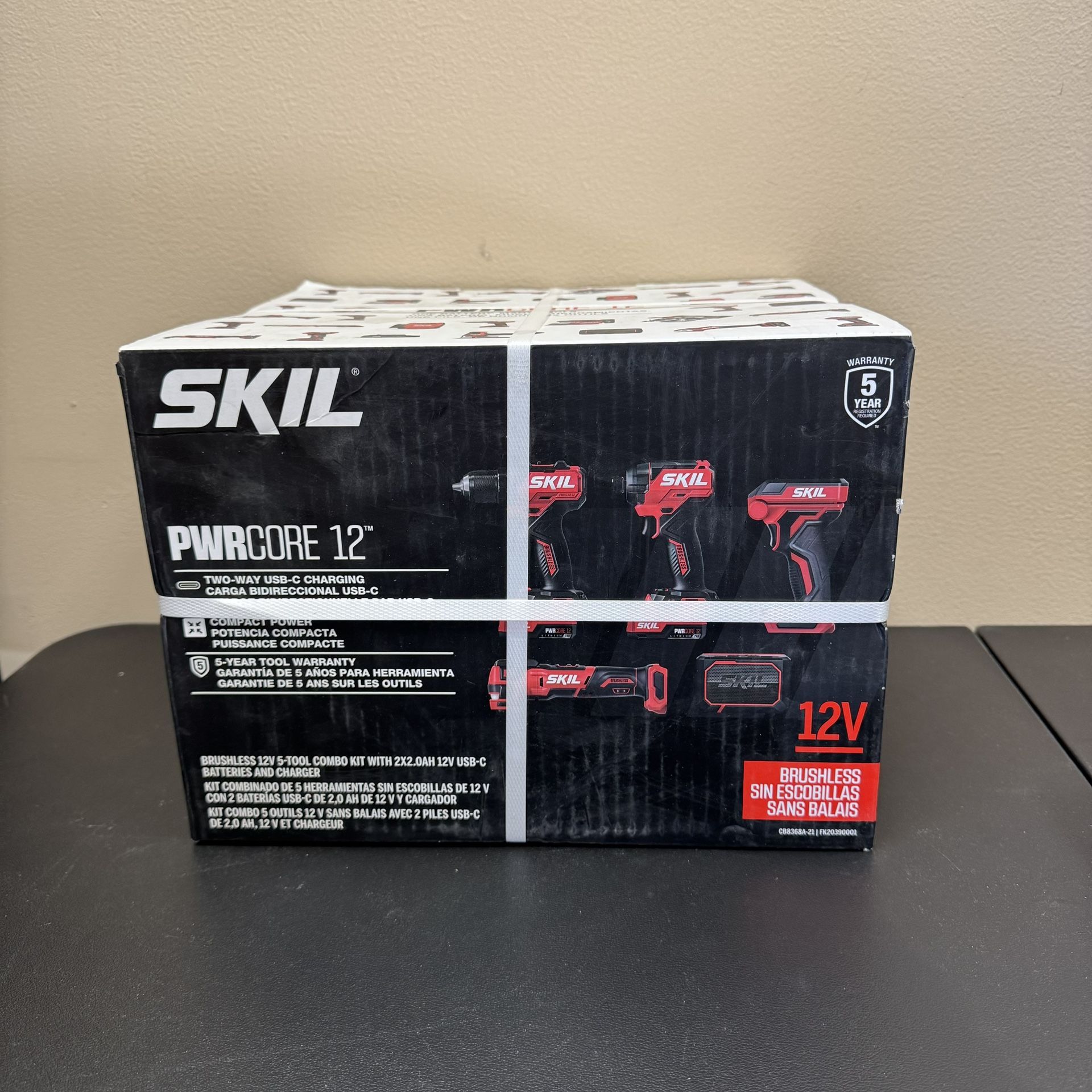 SKIL 12v Brushless 5-tool Combo Kit