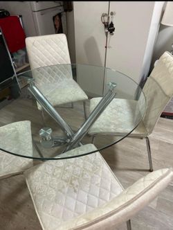 Glass table