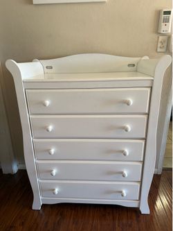 Infant dresser - white