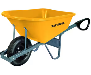 True Temper Wheelbarrow w/ Total Control Handles