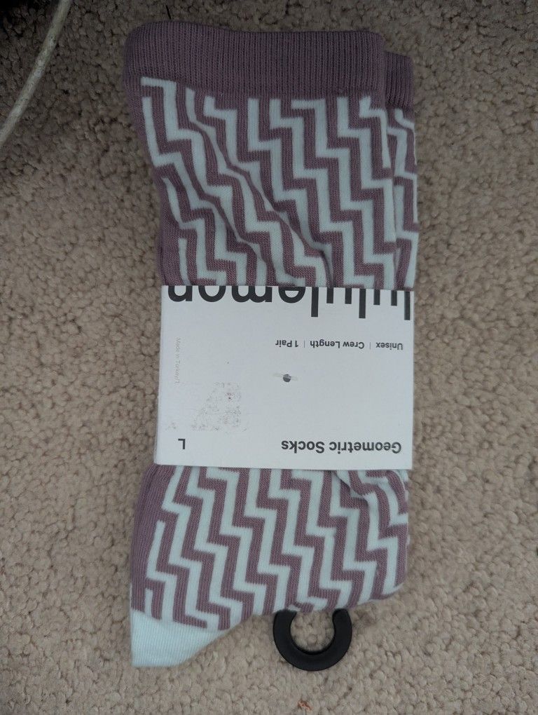 Lululemon Geometric Socks - Large
