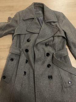Calvin Klein Gray color wool women’s coat