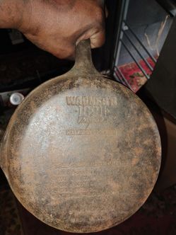 Cast iron skillet 1891