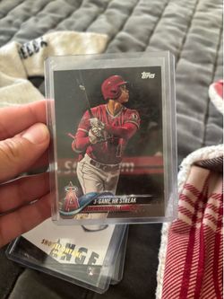 2018 topps update shohei ohtani 3 game hr streak RC