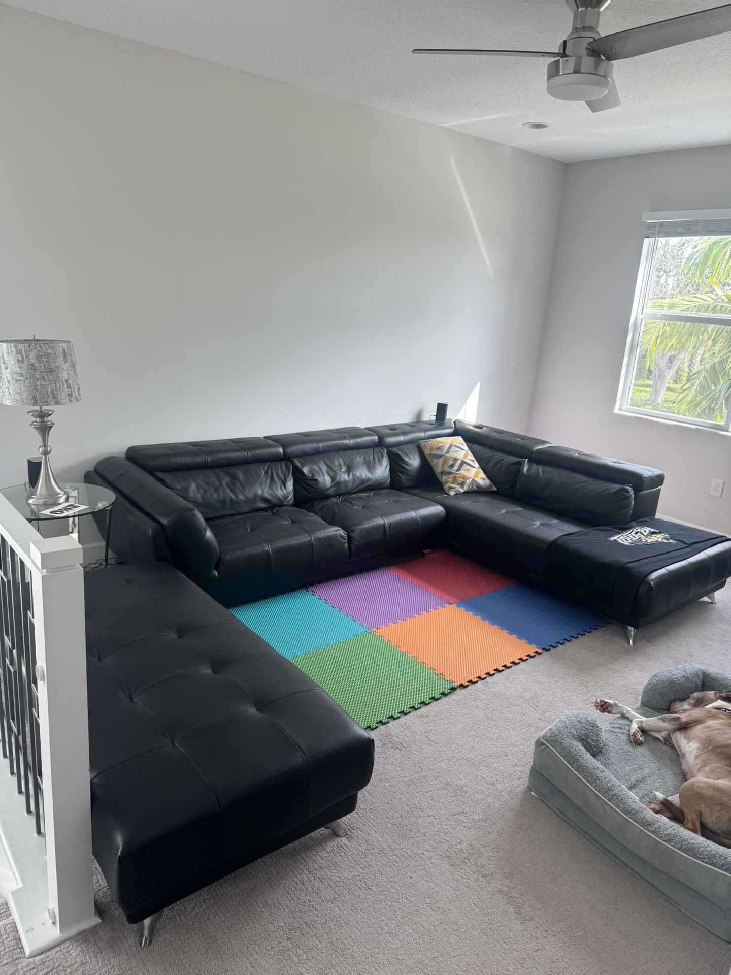 Black Sectional