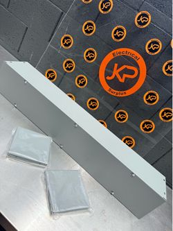 N1, SCREW COVER WIREWAY, Gutter GRAY POLYESTER POWDER