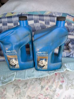 Chevron Dello 4. 00LE heavy duty motor oil