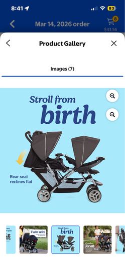 Double stroller