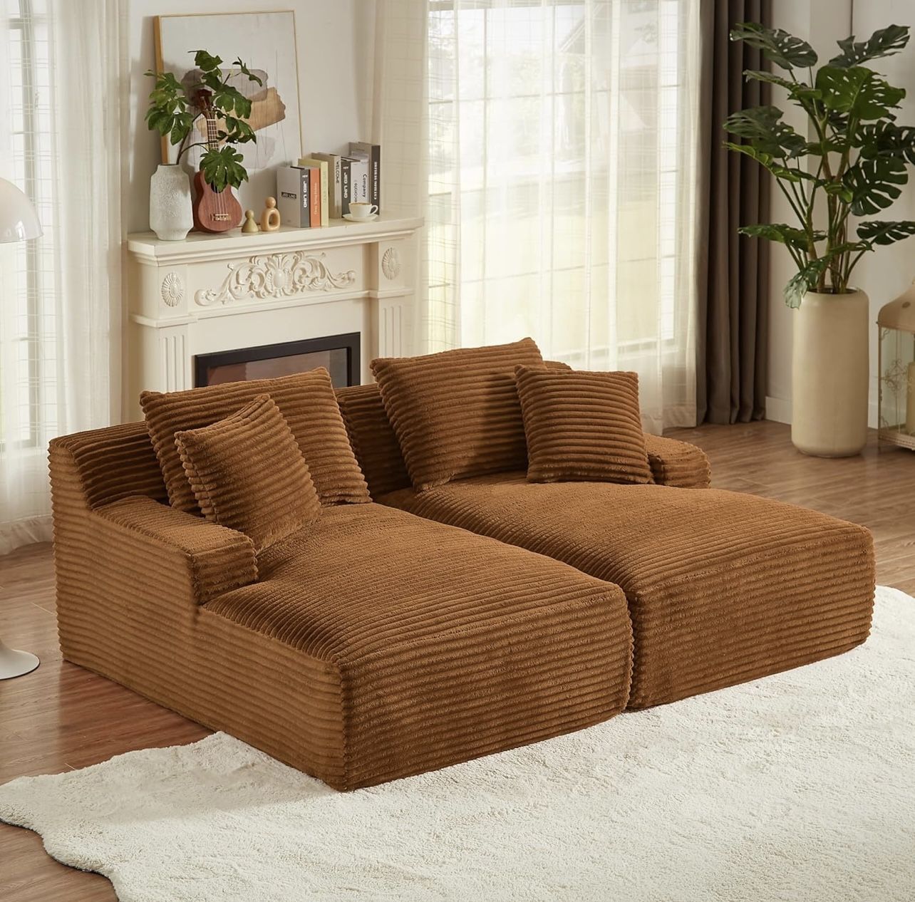 Over Size Double Chaise Lounge