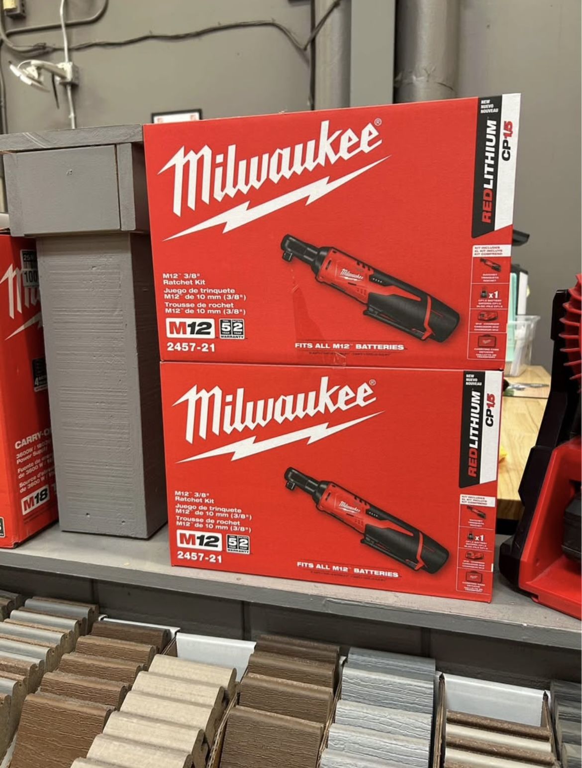 3/8 Milwaukee Impact Ratchet Kit