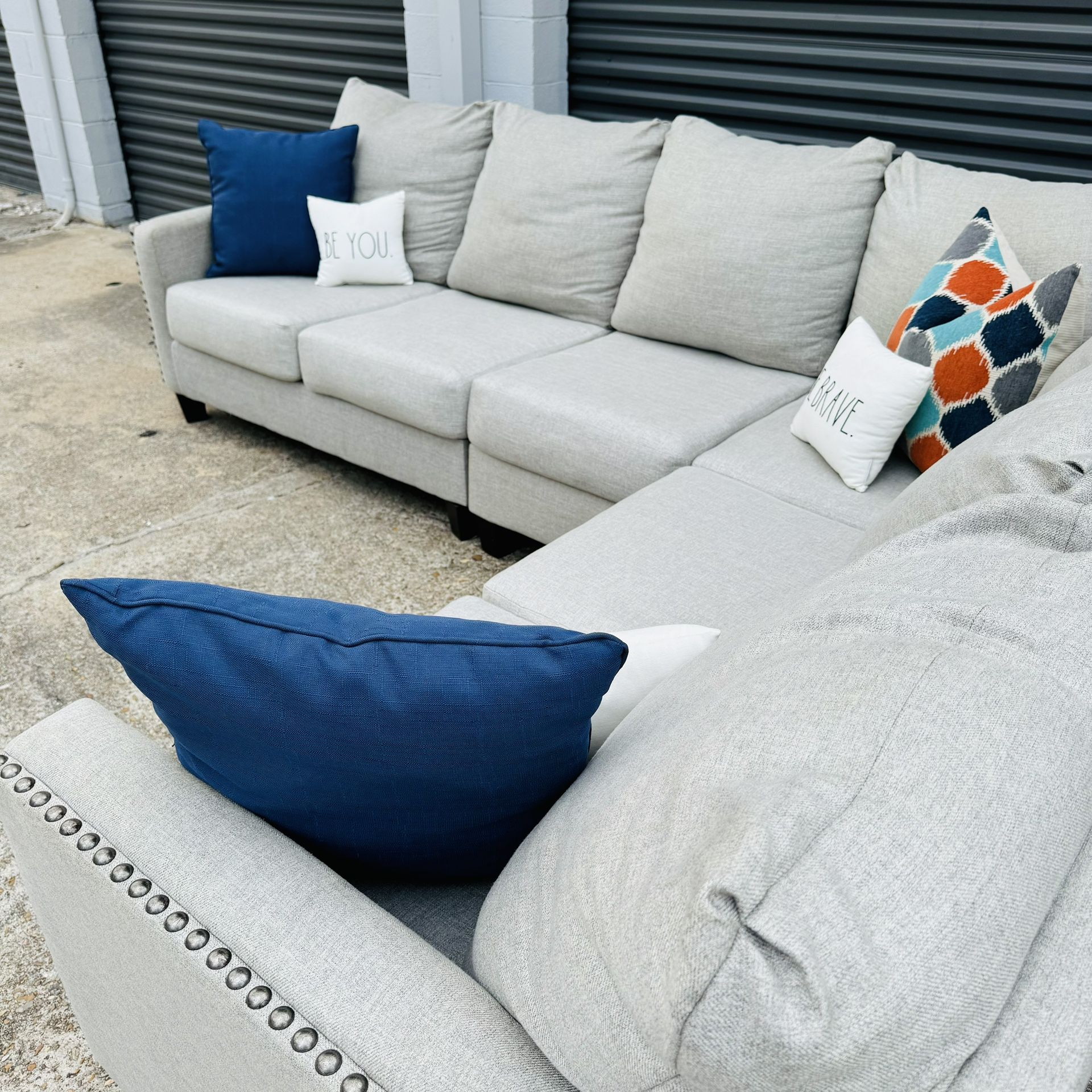 L Sectional Sofa Couch