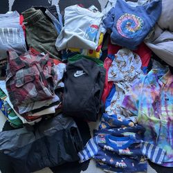 Huge Boys Kids Clothing Clothes Lot Size 8/ Medium 