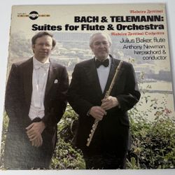 Bach & Telemann: Suites for Flute & Orchestra | Vinyl LP | Madeira Festival
