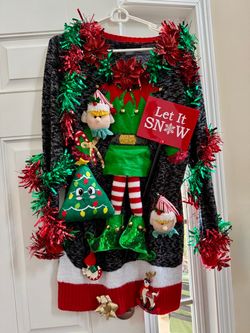 Ugly sweater- upgraded for a winning competition