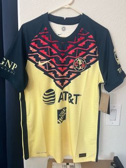 Nike Club America 2021/22 Home Vapor Authentic Soccer Jersey CV7843-707 L Large