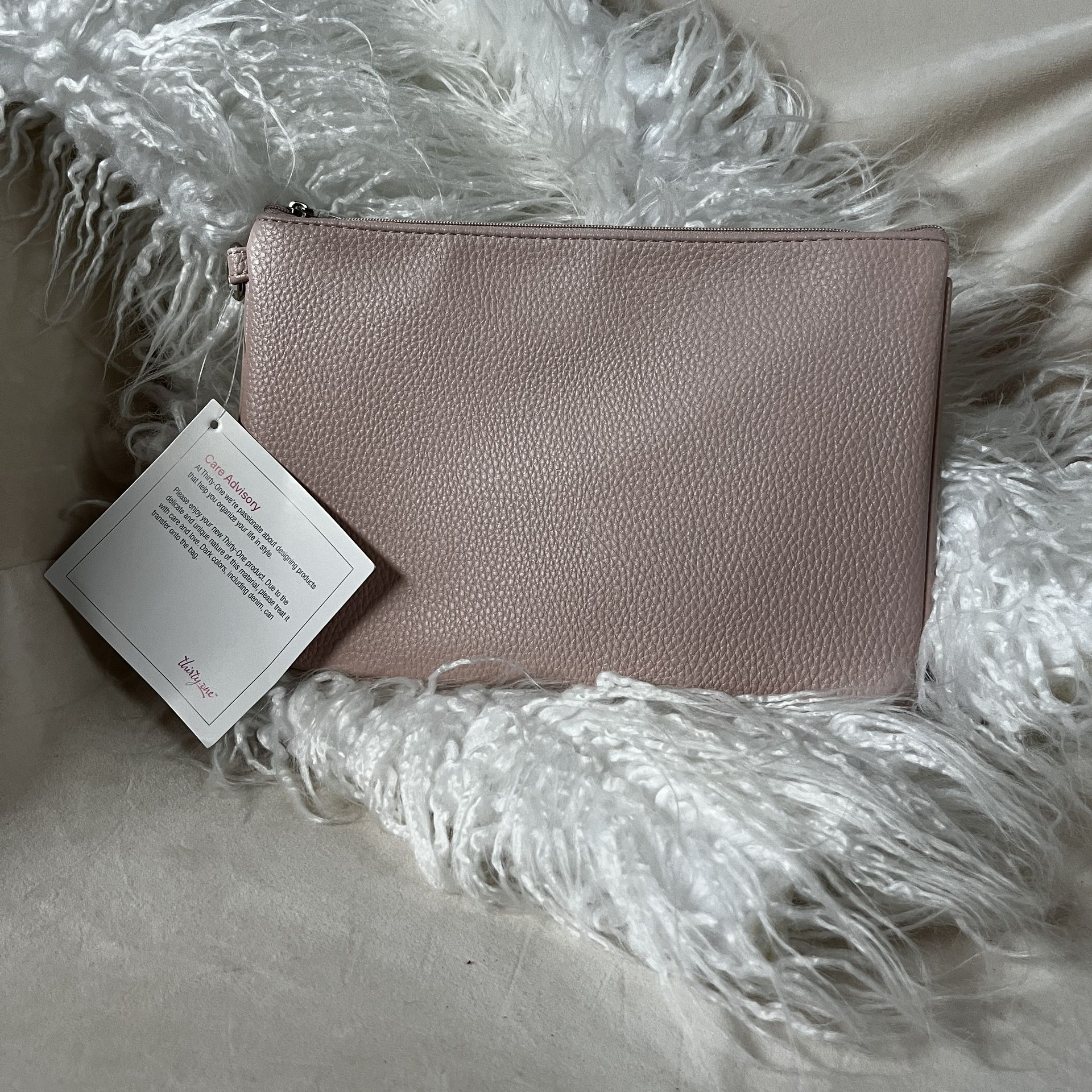 Wristlet, Clutch, Rose blush