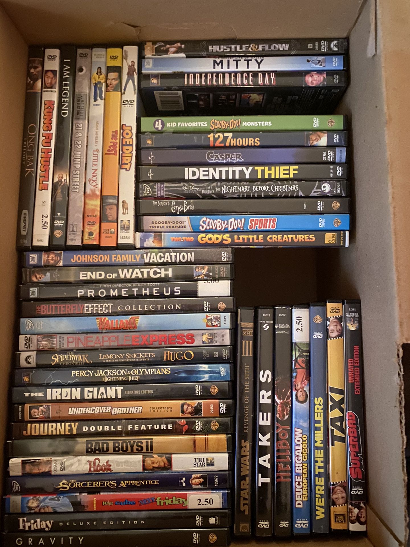 Box Of Movies! All For $30 No Scratches
