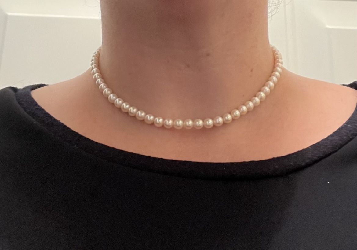Vintage Mikimoto Pearl Necklace