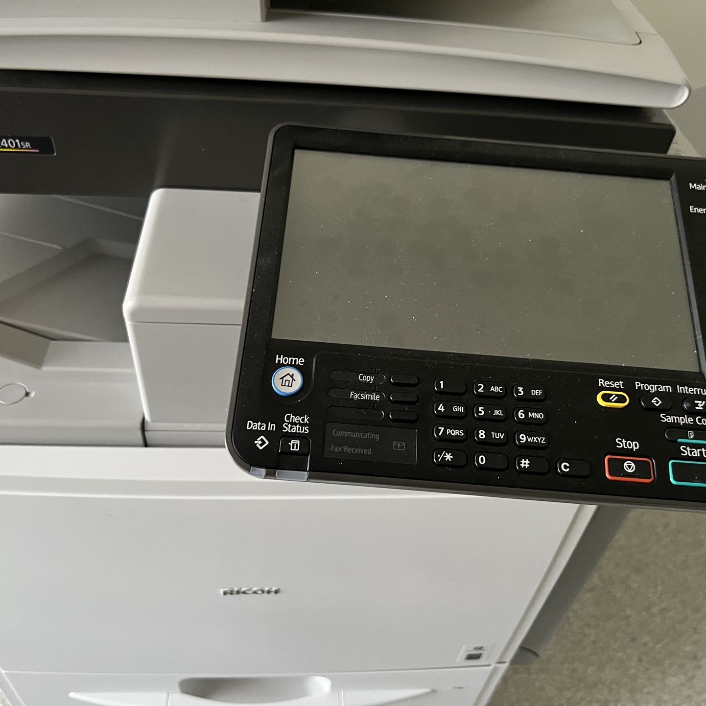Ricoh MP C401SR Copier Printer Scanner And More 