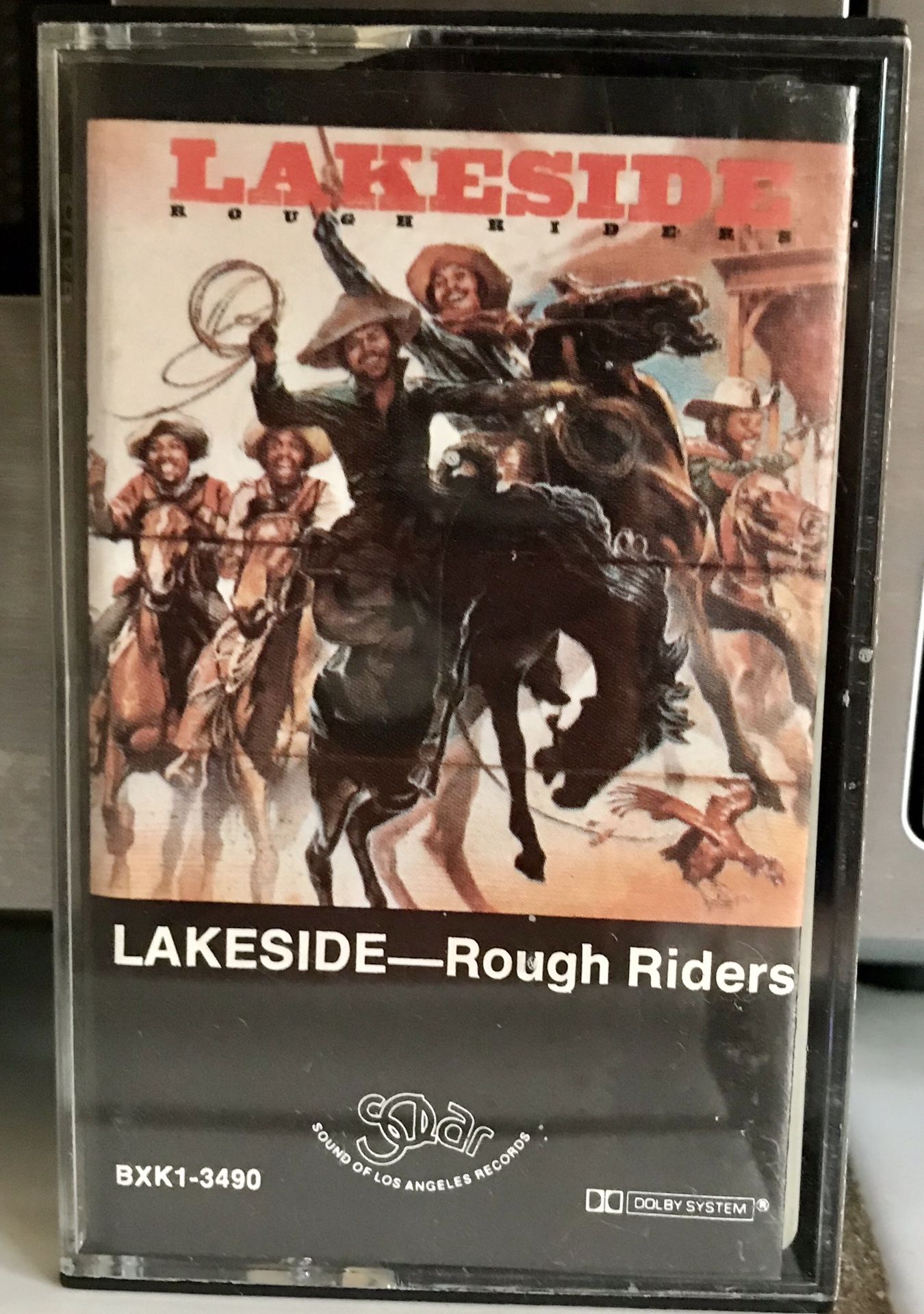 Rare Vintage Lakeside Cassette Tape Rough Riders Solar 1979