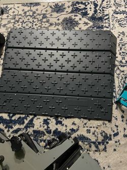 Heavy duty plastic ramp