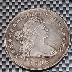 This One Is A Treasury Piece It's A 1796)No Mint Mark DDDIE FWIW Collectors Collectable Extremely RARE 