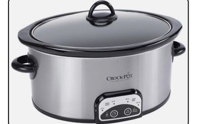Crock-Pot 4-Quart Smart-Pot Programmable Slow Cooker Silver