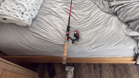 Fishing and rod and reel Shimano