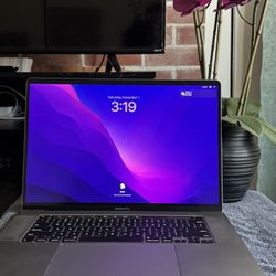 MacBook Pro 16” (2019, i9 / 64 GB / 1 TB SSD / Radeon 5500M)