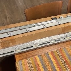 Grey 3’ Plugmold  With 6 Outlets (10 Available)