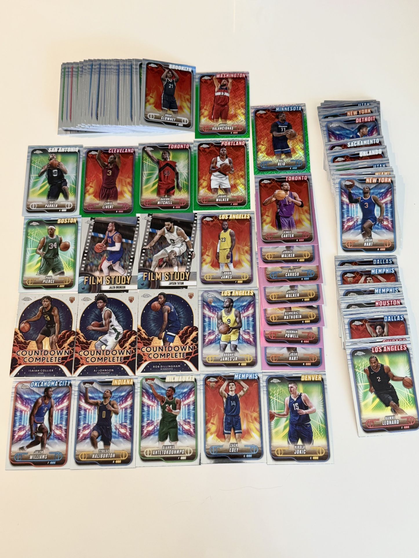 2024-25 Topps Chrome Basketball Refractor / Insert LOT 🔥🔥