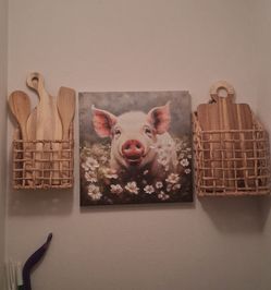 Farmhouse decor.