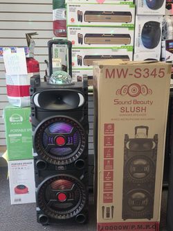 Karaoke Speaker With A Mic Wireless Bluetooth Speaker High Volume Cash Offer For Today 