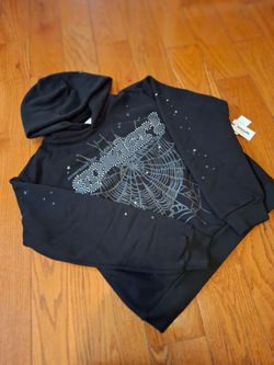 Size M sp5der hoodie