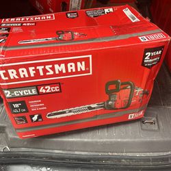 Brand New Craftsman Chain Saw 