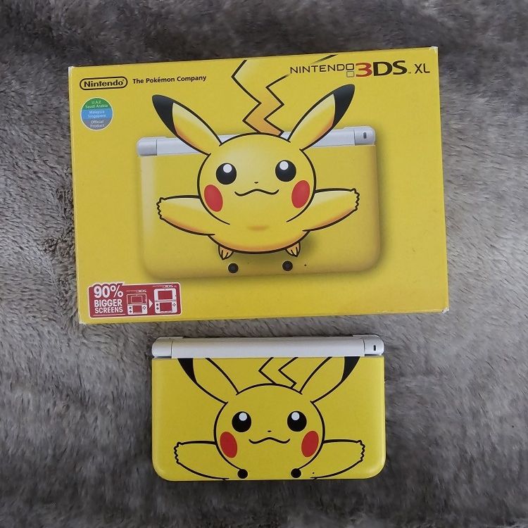 3DS XL Pikachu Edition
