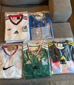 Soccer jerseys