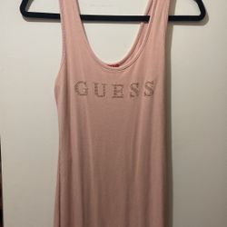 Super Cute Blush Pink Bodycon Guess Dress