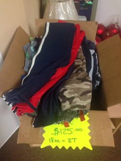 Boys Bulk Clothing (18M--2T)
