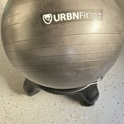 Exercise Ball With Stand